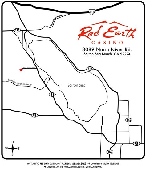 California Indian Casinos Map | Free Printable Maps