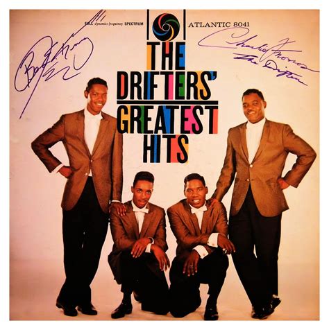 The Drifters - Greatest Hits, rock star gallery, signed albumsROCK STAR gallery