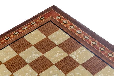 Wooden Chess Board ANTIQUE LARGE – Chess Universe