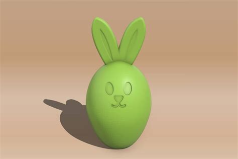 Easter Open Eye Bunny - 3DPEA