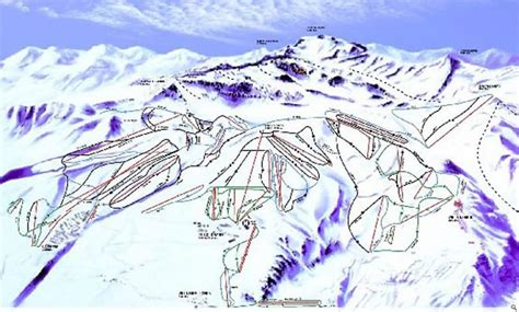 El Colorado-Farellones Trail Map | Liftopia