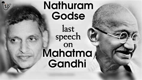 Nathuram Godse | His Last Speech On Mahatma Gandhi - YouTube