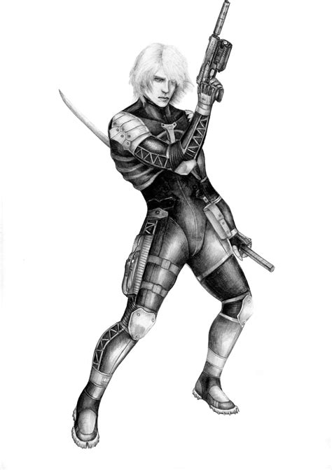 ArtStation - Raiden (MGS2)