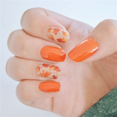 Autumn leaf nails 🍁🍂💅🏼 by me! French Manicure Nails, Gelish Nails ...