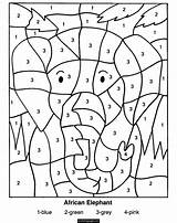 Free Printable Color By Number Coloring Pages  Best For sketch template