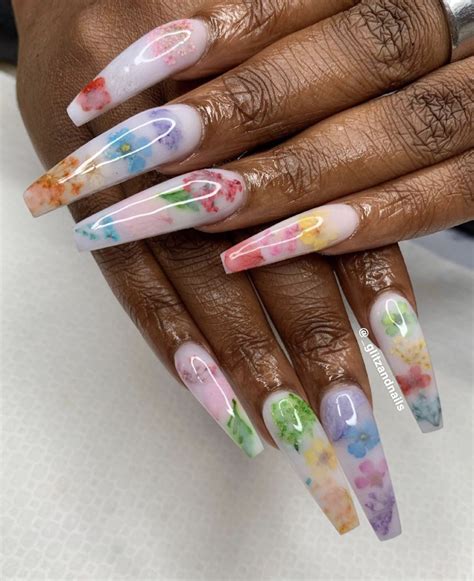 Milk baaaatthhhhh | Rainbow nails, Swag nails, Gorgeous nails