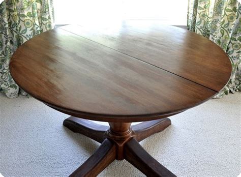 How to Restain A Wood Table Top | Centsational Style | Diy kitchen table, Restaining wood ...