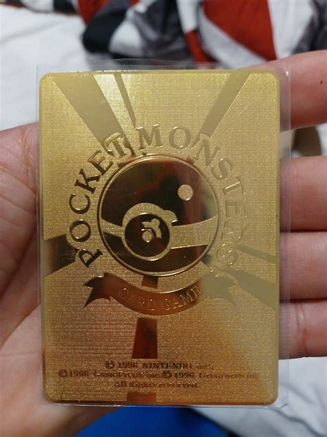 Mavin | Pokemon TCG Pikachu Illustrator Gold Metal Card Corocoro 1998 Japanese