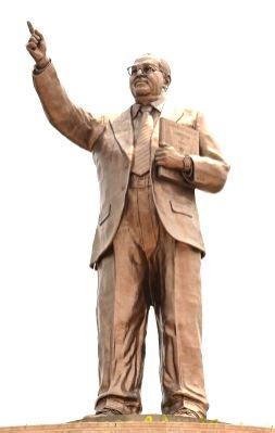 Ambedkar's 125-feet statue unveiled in Hyderabad