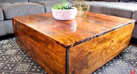 undefined Rustic Square Coffee Table, Build A Coffee Table, Old Coffee Tables, Coffee Table ...