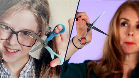 Right Vs. Left Handed Scissors: What's The Difference? - YouTube