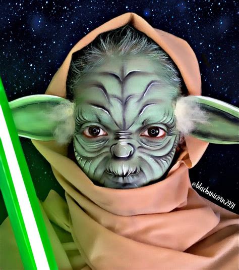 Yoda Face Art