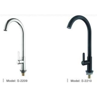 Sunrise Heavyduty stainless steel/chrome kitchen faucet/ lababo faucet. | Shopee Philippines