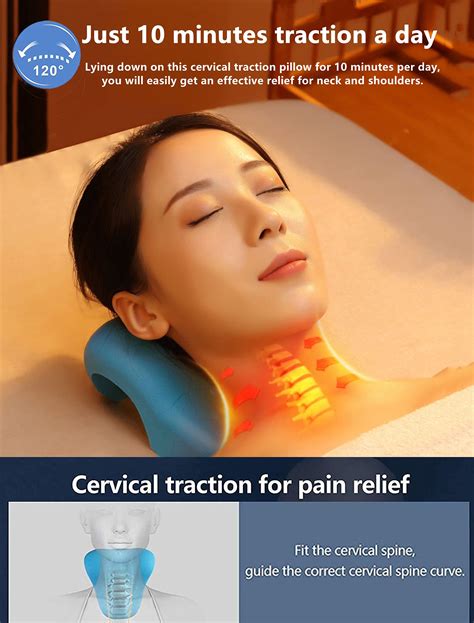 Neck and Shoulder Relaxer,Neck Stretcher for Pain Relief, Cervical Traction Device for TMJ Pain ...