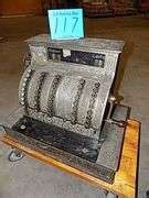 Vintage Cash Register - US Power Bid