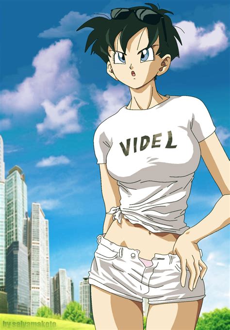 Videl in the city by salvamakoto on DeviantArt