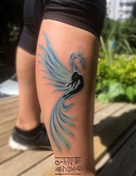 Discover 71+ blue phoenix tattoo best - in.coedo.com.vn