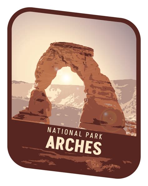 National Park Arches - Anytime Stickers