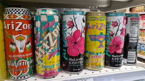 Popular Arizona Tea Flavors, Ranked Worst To Best