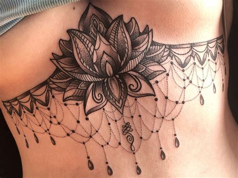 300+ Beautiful Chest Tattoos For Women (2020) Girly Designs & Piece