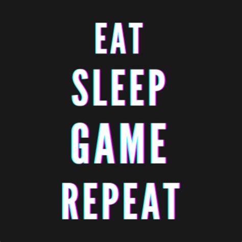 Eat sleep game repeat - Eat Sleep Game Repeat - Kids T-Shirt | TeePublic