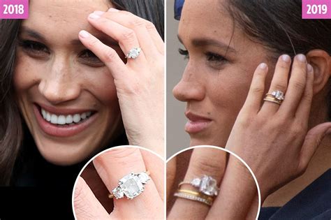 Meghan Markle has blinged up the engagement ring Prince Harry gave her ...