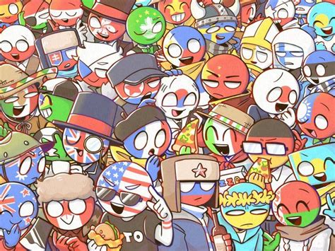 Countryhumans Mix every countries all the world! 🌐🌏🌎🌍🗺️ | Human art, Country art, Anime