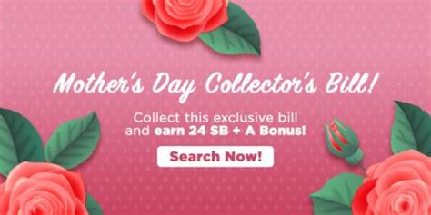 Frugal Freebies: Mother's Day Collector's Bill