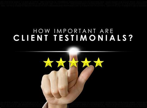 How Important are Client Testimonials?