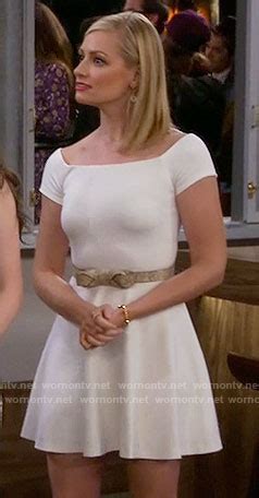 WornOnTV: Caroline’s white off-shoulder dress on 2 Broke Girls | Beth Behrs | Clothes and ...