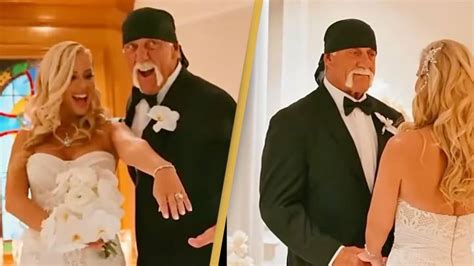 Hulk Hogan marries girlfriend Sky Daily months after announcing engagement