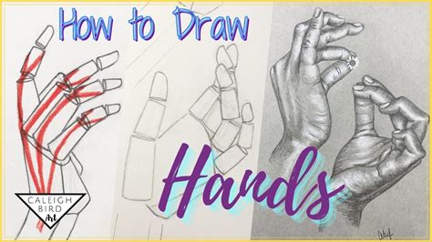 How to Draw Hands :: Basic Shapes + Proportions - YouTube