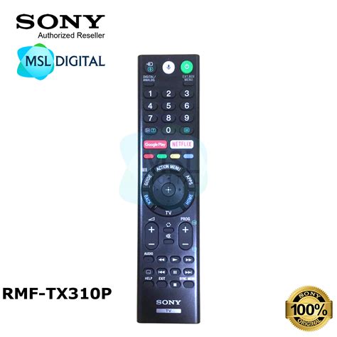 Sony RMF-TX310P Bravia TV Remote Control with Microphone Voice Button ...