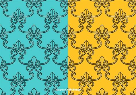 Vintage Vector Pattern Set 154441 Vector Art at Vecteezy