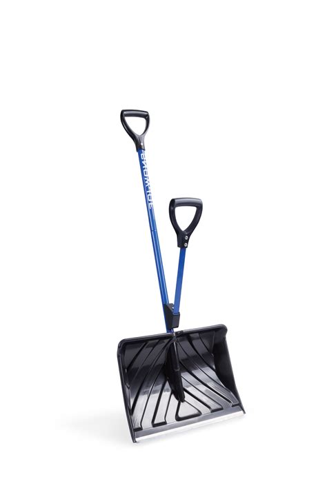 Snow Joe SJ-SHLV01M Shovelution Strain-Reducing Snow Shovel | 18-Inch ...