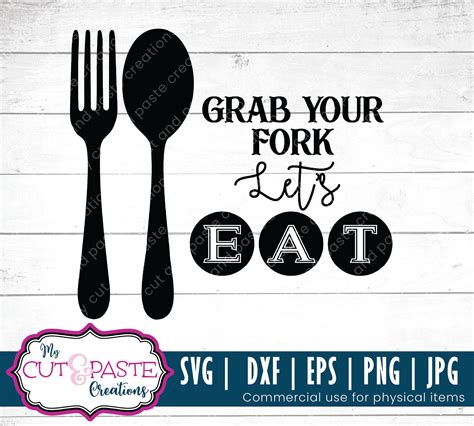 Kitchen Utensils SVG Kitchen SVG Silverware SVG Restaurant Svg Farmhouse Kitchen Svg Kitchen ...