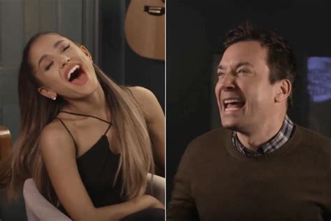 Watch Ariana Grande and Jimmy Fallon Demonstrate Their Lip Sync Mastery