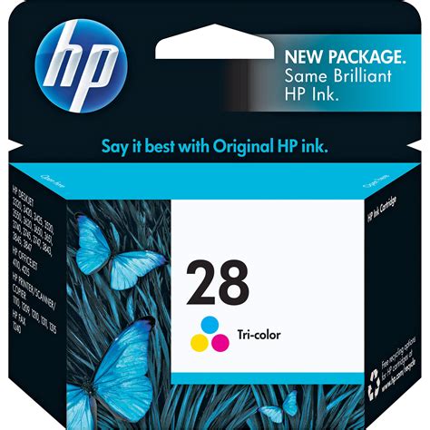 HP HP 28 Tri-Color Inkjet Print Cartridge (8ml) C8728AN B&H