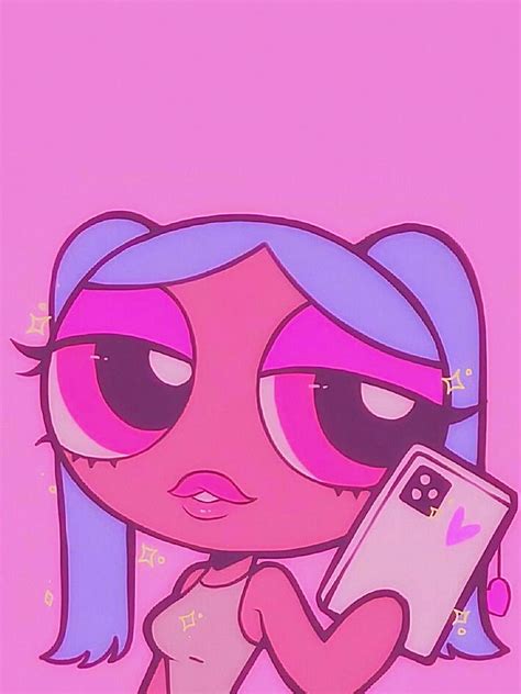 Baddie Power-Puff Girl, #Magenta, #pink #filter, HD phone wallpaper ...