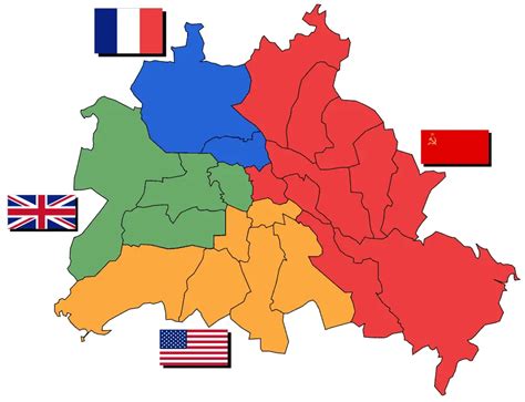 Berlin Blockade Map • Mapsof.net