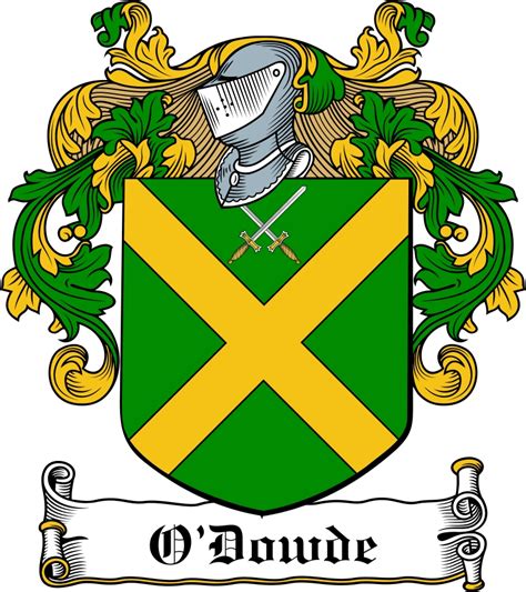 O‘Dowde Family Crest / Irish Coat of Arms Image Download - Tradebit