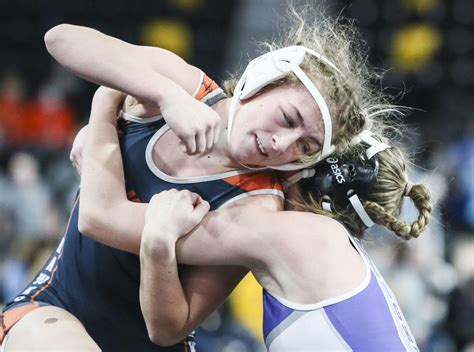 Photos: Iowa Wrestling Coaches and Official Association's girls state tournament 2021 | Sports ...