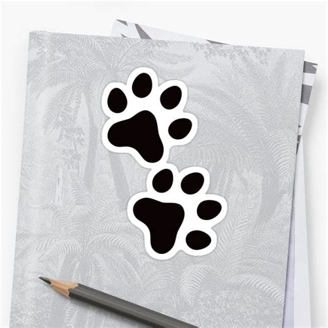 Paws sticker Sticker by Mhea | Stickers stickers, Paw print stickers, Stickers