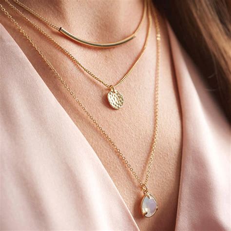 Gold Layered Necklace By My Posh Shop | notonthehighstreet.com