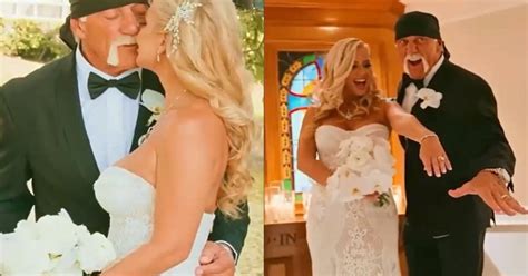 WWE legend Hulk Hogan marriage: Wedding photos with Sky Daily go viral