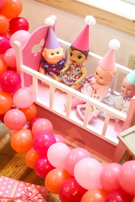 Baby doll birthday party for winnie – Artofit