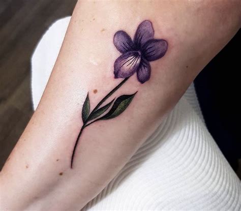 Tattoos Of Violets