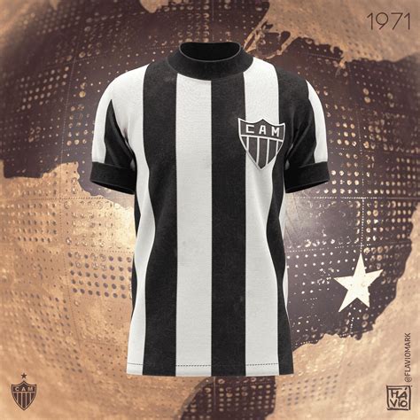 Atlético Mineiro 1971 Home Kit