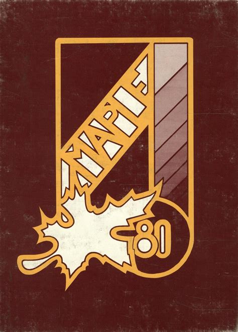 1980 yearbook from Maple Heights High School from Maple heights, Ohio