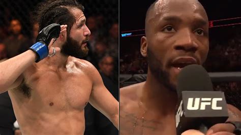 Leon Edwards Releases Statement On Jorge Masvidal Altercation: 'You're ...